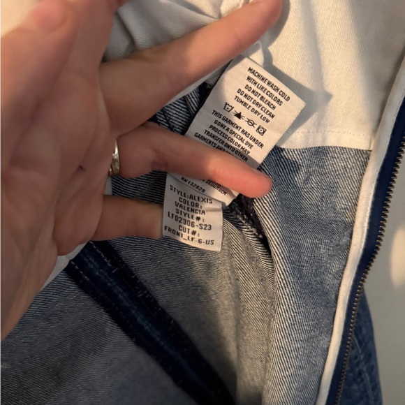 Lovers and Friends Alexis Bustier Mini Denim Dress - size M - Picture 10 of 16